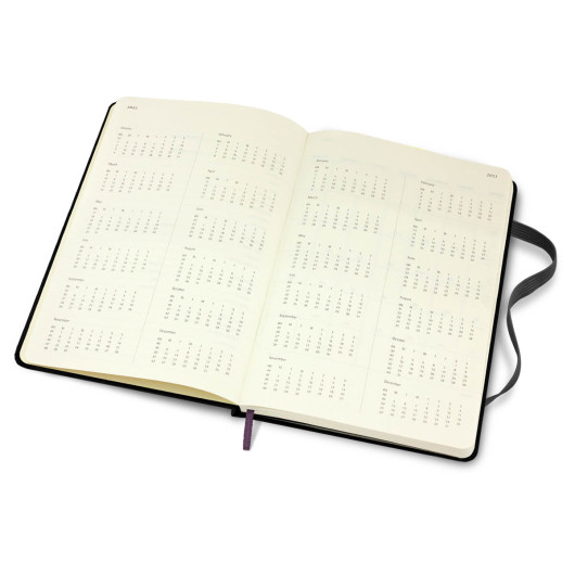 Moleskine Yearly Planner - Weekly Calendar
